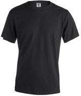 T-paita Adult Colour T-Shirt "keya" MC130, musta liikelahja logopainatuksella